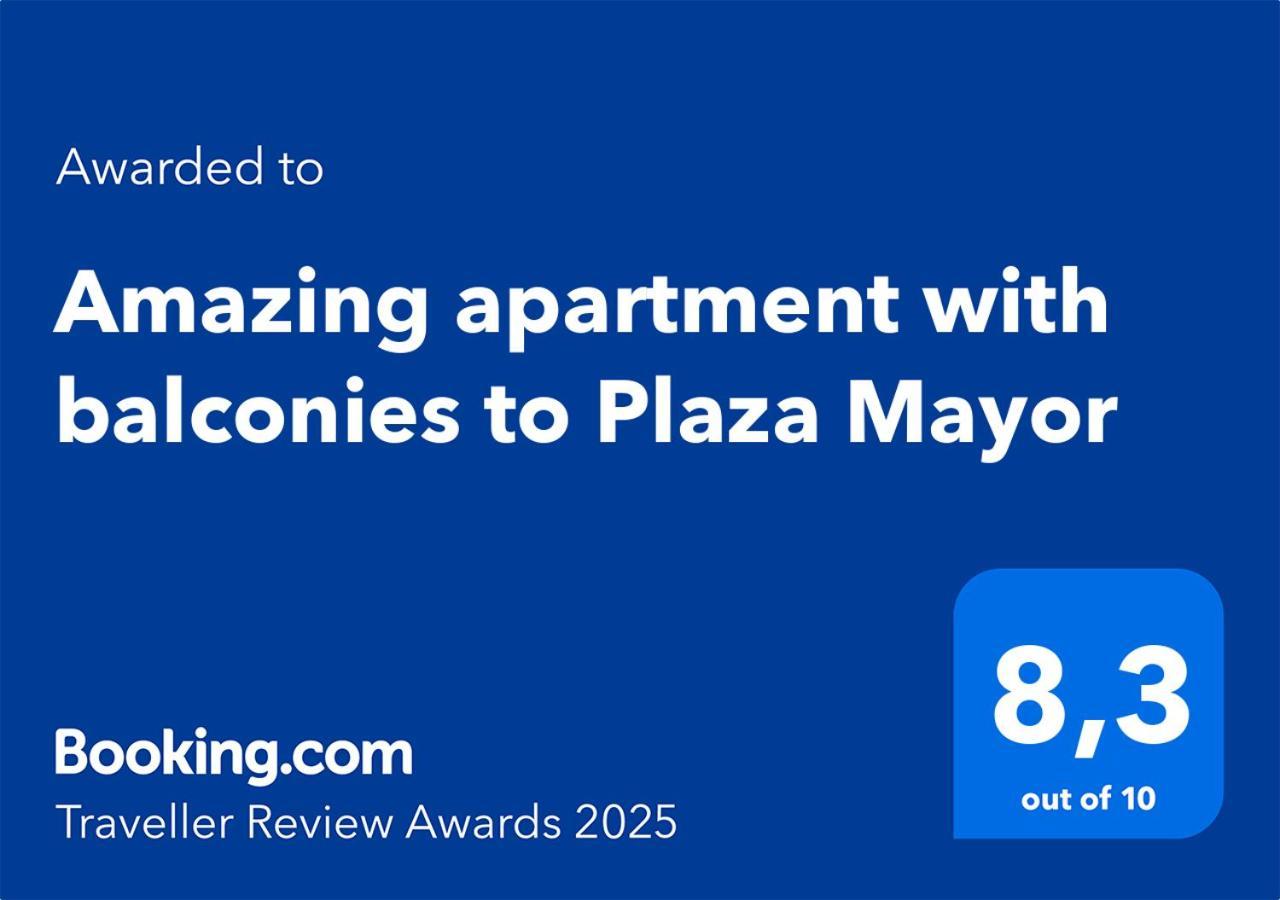 Amazing Apartment With Balconies To Plaza Mayor Madrid Exterior photo